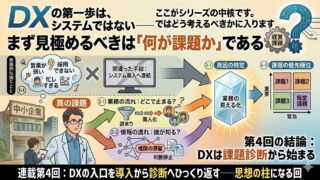 中小企業DXの失敗の正体 ④
